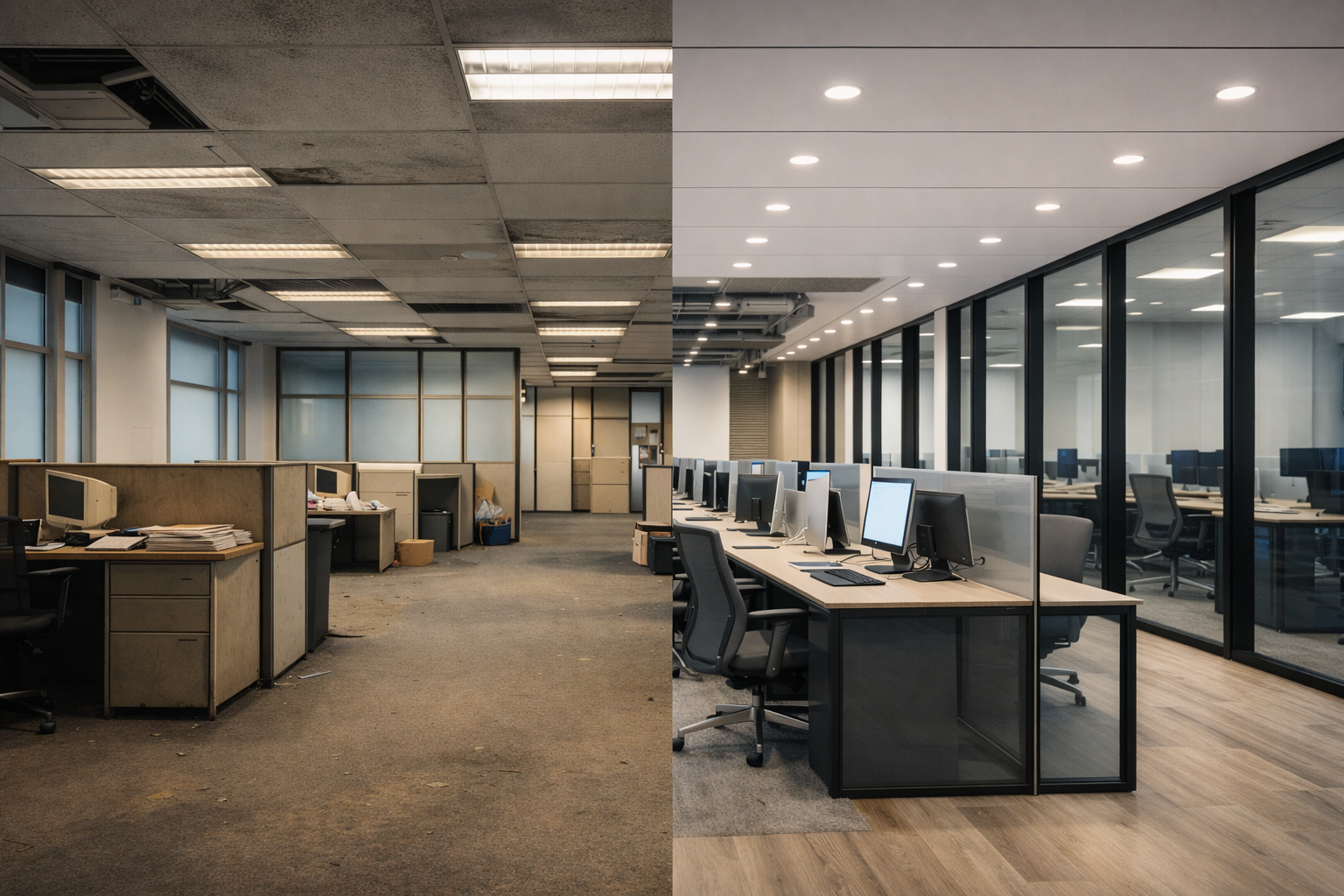 Old Office Renovation/ Interior Renovation